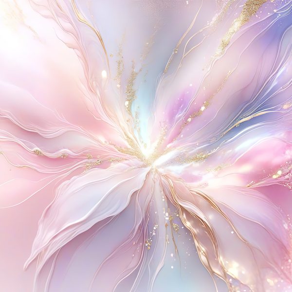 Watercolor Abstract Background: Soft Pastel Gold Textures (10 JPGs) (Digital Download) — image 2