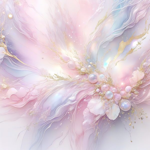 Watercolor Abstract Background: Soft Pastel Gold Textures (10 JPGs) (Digital Download) — image 4