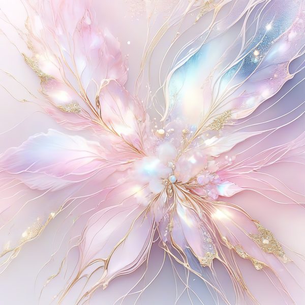 Watercolor Abstract Background: Soft Pastel Gold Textures (10 JPGs) (Digital Download) — image 6