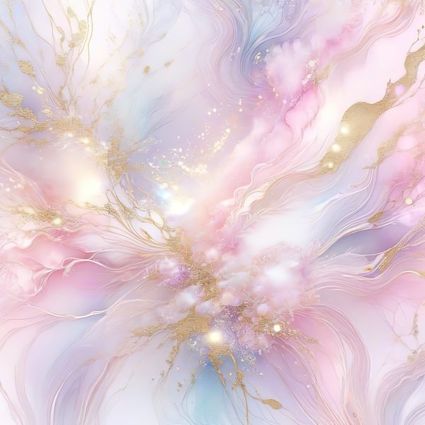 Watercolor Abstract Background: Soft Pastel Gold Textures (10 JPGs) (Digital Download) — image 7