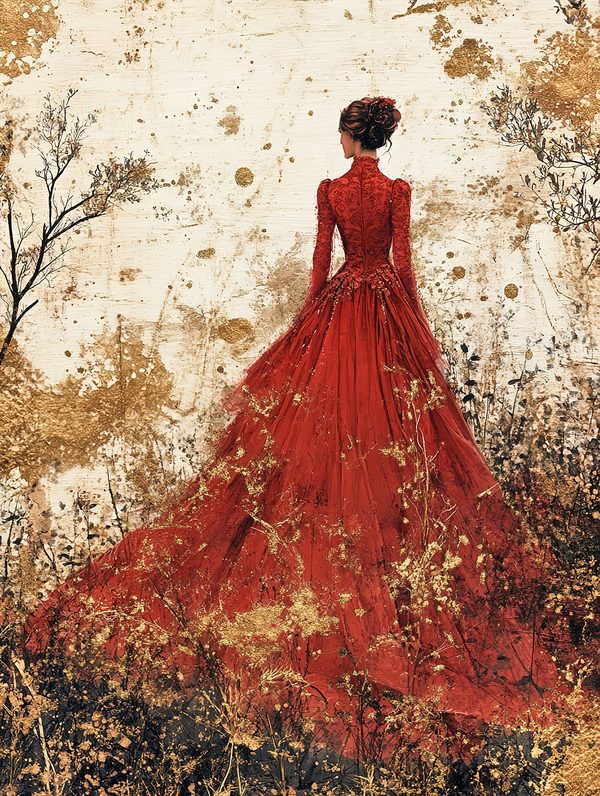 Watercolor Vintage Ladies Portrait Junk Journal Pages (Digital Download, Commercial Use) — image 3