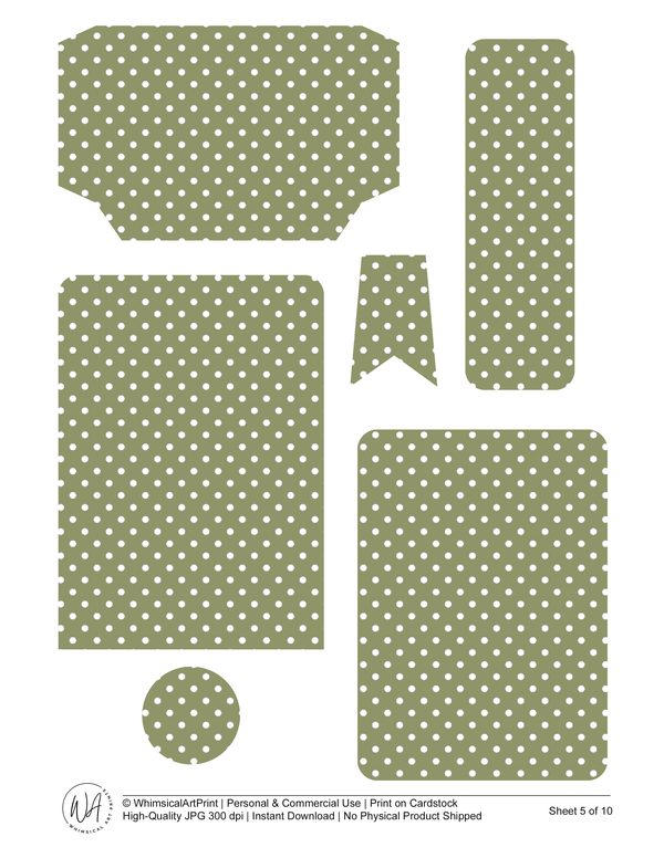 Watercolor Daisy Ephemera Kit: Junk Journaling, Scrapbooking (Digital Download) — image 6