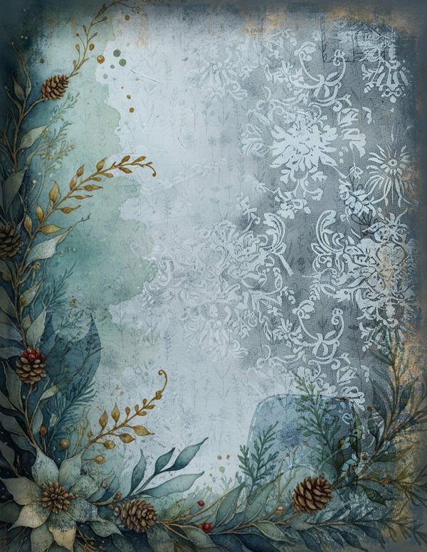 Winter Wonderland Junk Journal Kit | Mega Printable Bundle | Pages Ephemera Folio | Digital Download — image 29