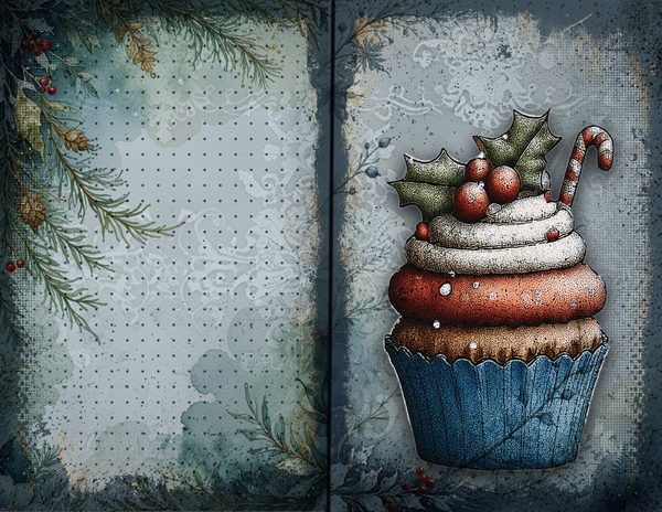 Winter Wonderland Junk Journal Kit | Mega Printable Bundle | Pages Ephemera Folio | Digital Download — image 50