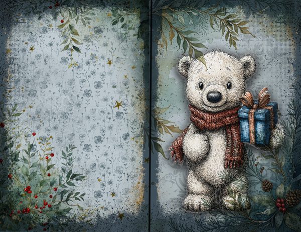 Winter Wonderland Junk Journal Kit | Mega Printable Bundle | Pages Ephemera Folio | Digital Download — image 52