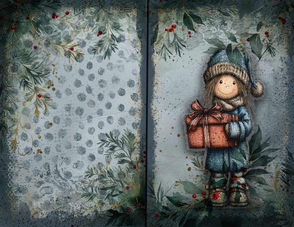Winter Wonderland Junk Journal Kit | Mega Printable Bundle | Pages Ephemera Folio | Digital Download — image 53
