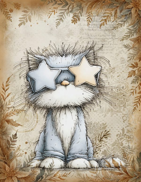 Cozy Winter Friends Junk Journal Kit | Mega Printable Bundle | Pages Ephemera Folio | Digital Download — image 16
