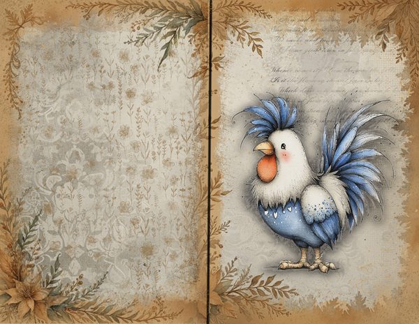 Cozy Winter Friends Junk Journal Kit | Mega Printable Bundle | Pages Ephemera Folio | Digital Download — image 41