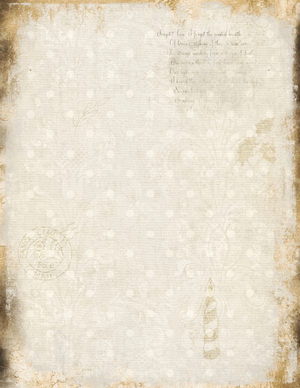 Vintage Background Papers | Cozy Winter Friends Junk Journal Pages | Whimsical Animals | Digital Download — image 35