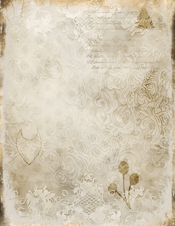 Vintage Background Papers | Cozy Winter Friends Junk Journal Pages | Whimsical Animals | Digital Download — image 39