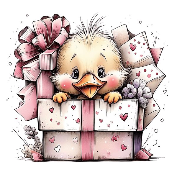 45 Whimsical Duckling Clipart Bundle - Watercolor Sketch Style - PNG - Commercial Use — image 34