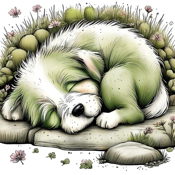 45 Whimsical Puppy Clipart Bundle | Watercolor Sketch Style | Commercial Use — image 36