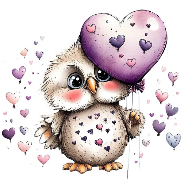 45 Whimsical Owls Clipart Bundle | Watercolor Sketch Style | Commercial Use — image 19