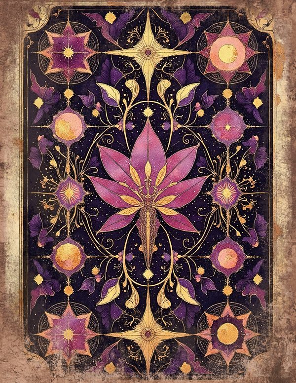 Cosmos Nebula Moth Junk Journal Pages: 60 Watercolor Digital Paper, Scrapbook Printables — image 6