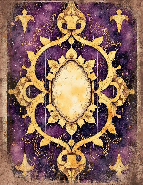 Cosmos Nebula Moth Junk Journal Pages: 60 Watercolor Digital Paper, Scrapbook Printables — image 25