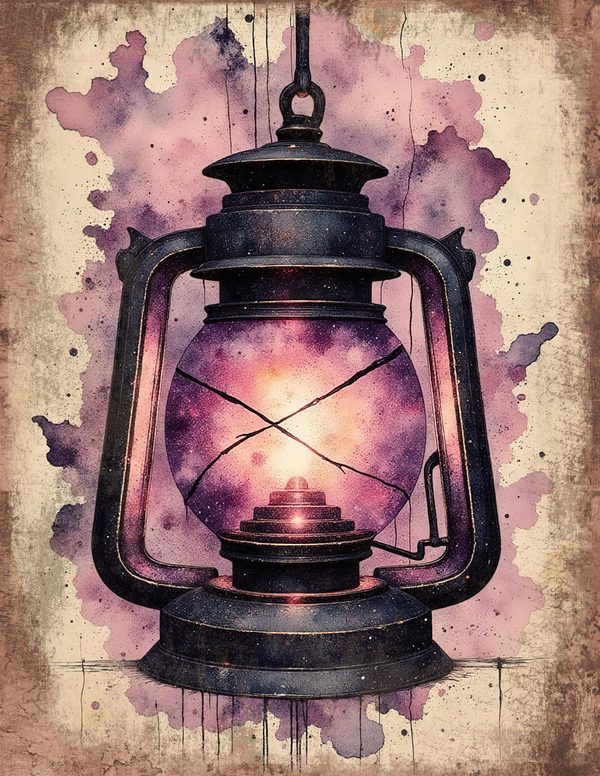 Cosmos Nebula Moth Junk Journal Pages: 60 Watercolor Digital Paper, Scrapbook Printables — image 44
