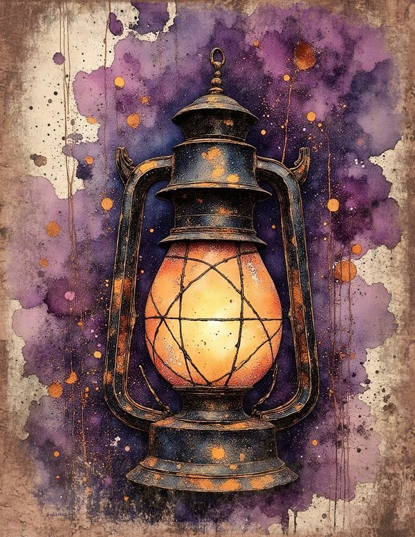 Cosmos Nebula Moth Junk Journal Pages: 60 Watercolor Digital Paper, Scrapbook Printables — image 49