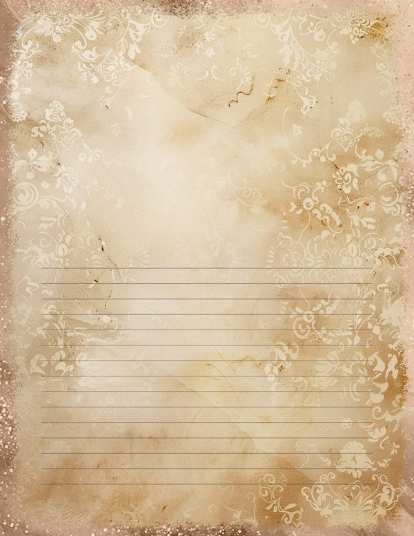 Palomino Horse Beauty Junk Journal Pages: 60 Watercolor Digital Paper - Scrapbook Printables — image 59