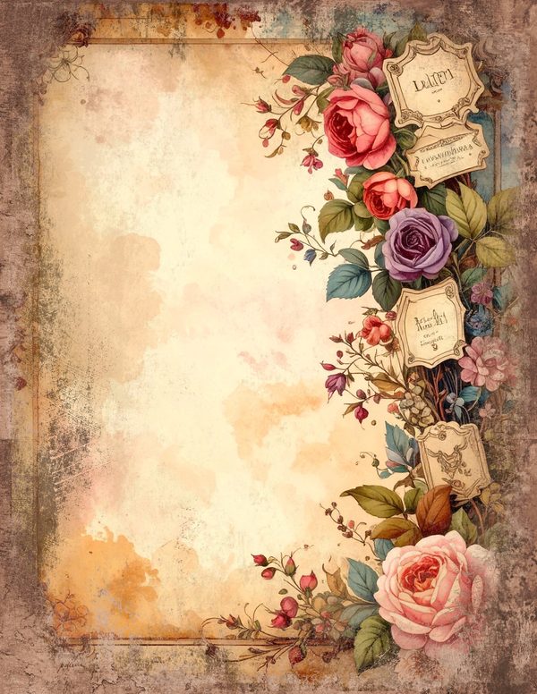 Magpie Bird Collection Junk Journal Pages: 60 Watercolor Digital Paper - Scrapbook Printables — image 28