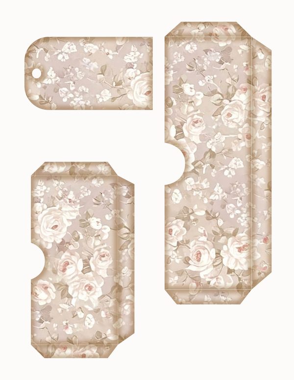 Magpie Collection Kit: 37 Printable Sheets - Vintage Fussy Cut Cards, Tags & Folio - Commercial Use — image 31