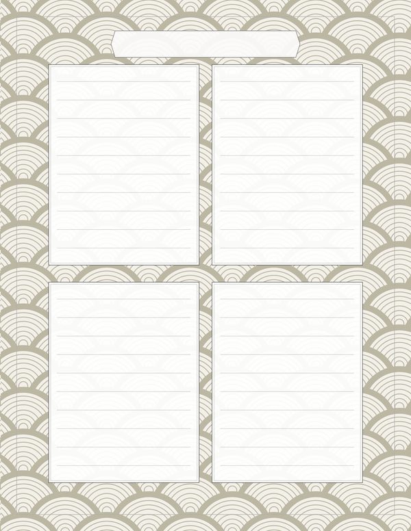 Junk Journal Kit: 100 Printable Pages - Watercolor Carnations - Collage Paper, Commercial Use — image 63