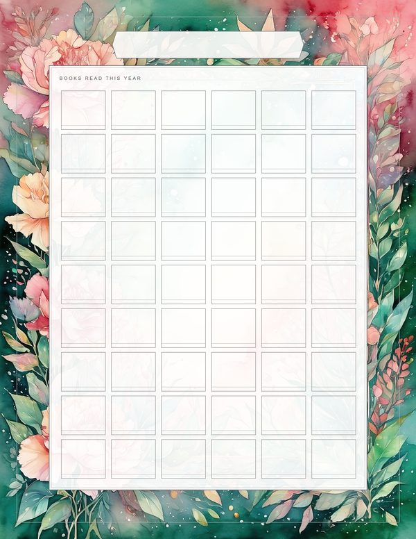 Junk Journal Kit: 100 Printable Pages - Watercolor Carnations - Collage Paper, Commercial Use — image 65