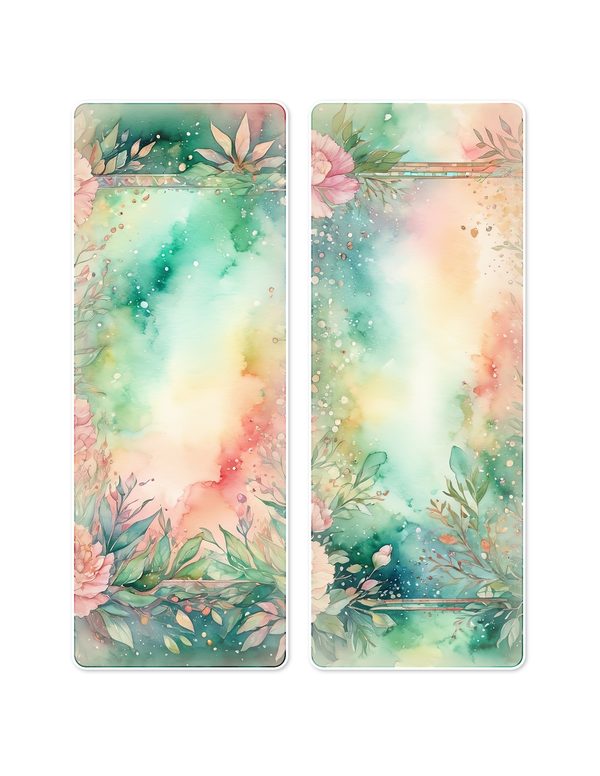 Junk Journal Ephemera Kit: 85 Printable Fussy Cut Sheets - Watercolor Carnations - Commercial Use — image 14