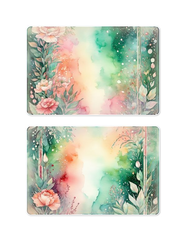 Junk Journal Ephemera Kit: 85 Printable Fussy Cut Sheets - Watercolor Carnations - Commercial Use — image 20