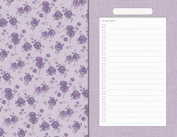 Journal Spreads: 60 Open Book Planner Pages - Watercolor Iris - Commercial Use — image 3