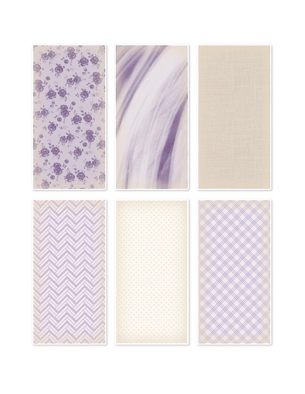 Ephemera Kit: 82 Printable Cards, Tags and Word Strips - Watercolor Iris - Commercial Use — image 25