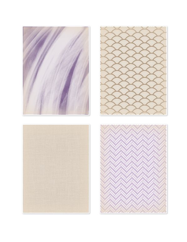 Ephemera Kit: 82 Printable Cards, Tags and Word Strips - Watercolor Iris - Commercial Use — image 31