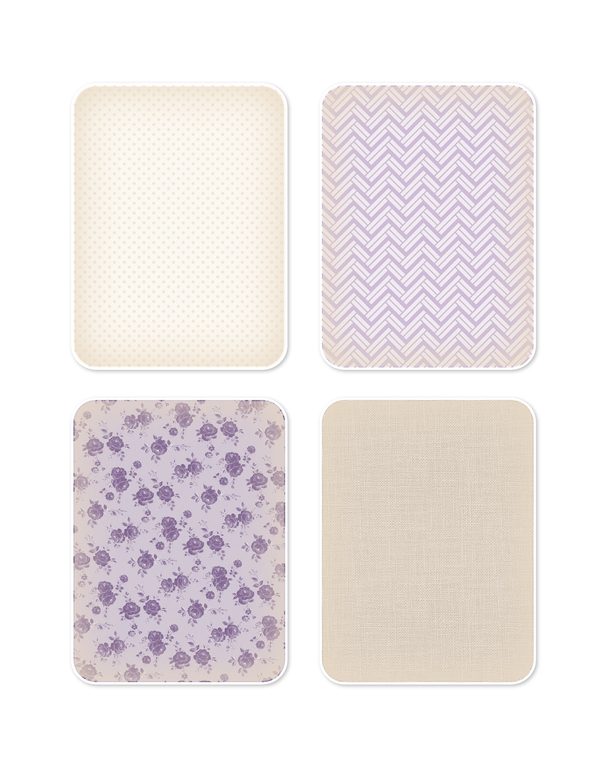 Ephemera Kit: 82 Printable Cards, Tags and Word Strips - Watercolor Iris - Commercial Use — image 33