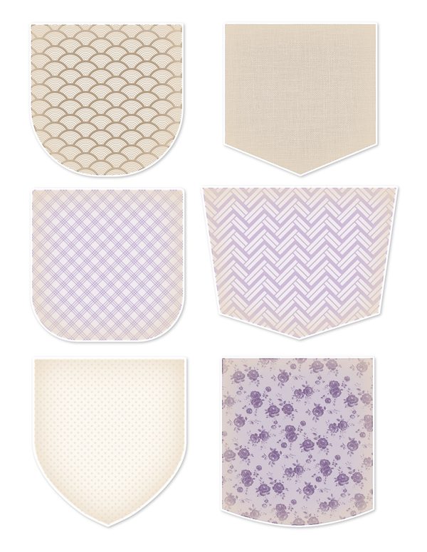 Ephemera Kit: 82 Printable Cards, Tags and Word Strips - Watercolor Iris - Commercial Use — image 47