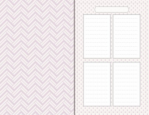 Journal Spreads: 60 Open Book Planner Pages - Watercolor Delphiniums - Commercial Use — image 35