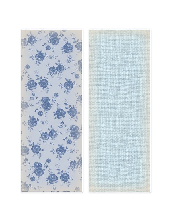 Ephemera Kit: 96 Printable Cards, Tags and Word Strips - Watercolor Delphiniums - Commercial Use — image 37