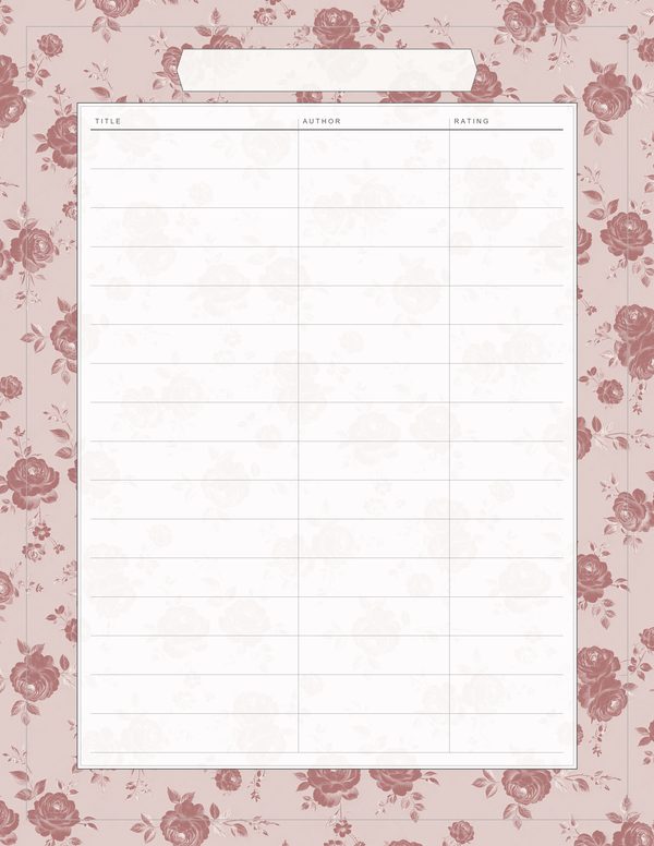 Art Journal and Planner Kit: 103 Printable Pages - Watercolor Peonies - Commercial Use — image 1