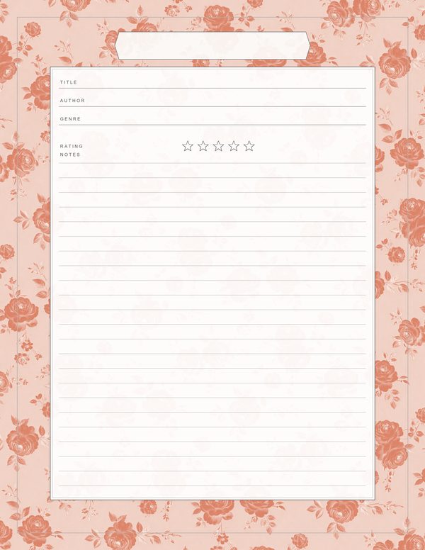 Art Journal and Planner Kit: 103 Printable Pages - Watercolor Peonies - Commercial Use — image 10