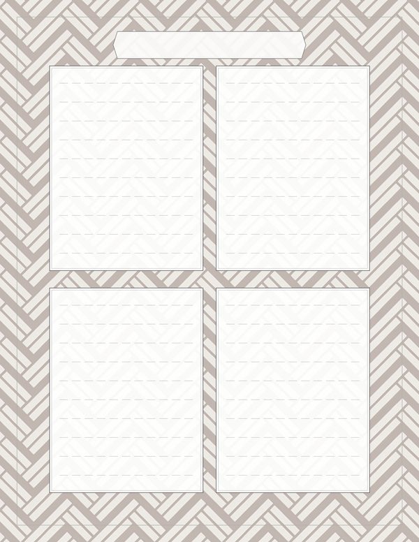 Art Journal and Planner Kit: 103 Printable Pages - Watercolor Peonies - Commercial Use — image 59
