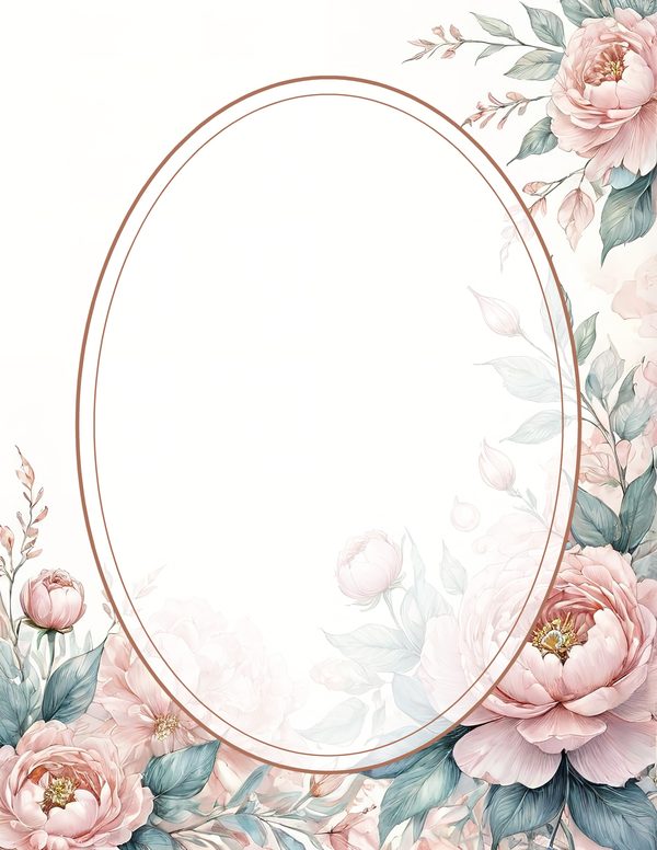 Art Journal and Planner Kit: 103 Printable Pages - Watercolor Peonies - Commercial Use — image 60