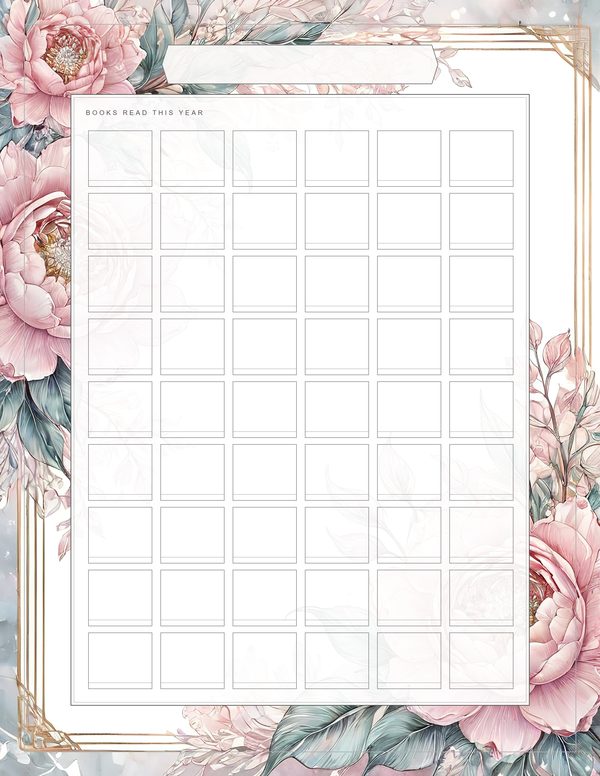 Art Journal and Planner Kit: 103 Printable Pages - Watercolor Peonies - Commercial Use — image 68
