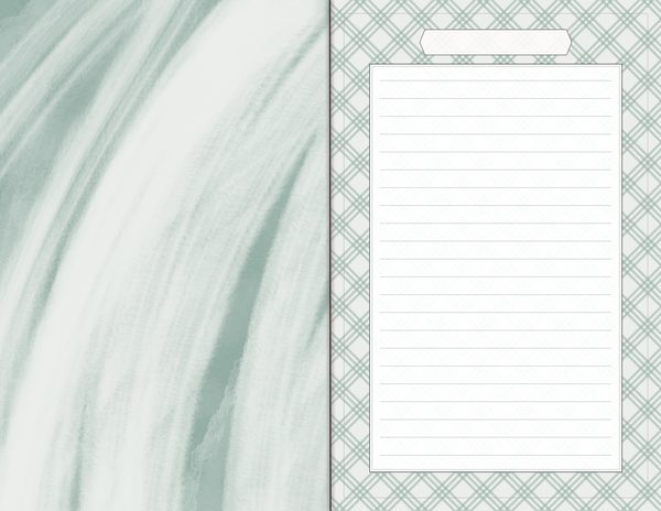 Journal Spreads: 60 Open Book Planner Pages - Crimson Peonies - Commercial Use — image 6