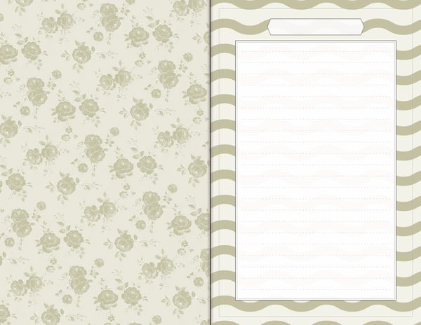 Journal Spreads: 60 Open Book Planner Pages - Crimson Peonies - Commercial Use — image 12