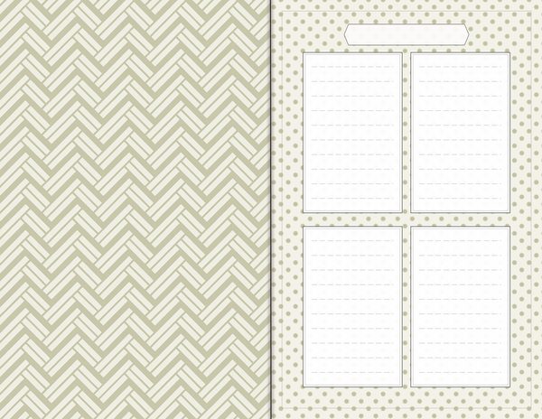 Journal Spreads: 60 Open Book Planner Pages - Crimson Peonies - Commercial Use — image 35