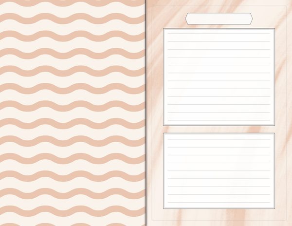 Journal Spreads: 60 Open Book Planner Pages - Crimson Peonies - Commercial Use — image 39