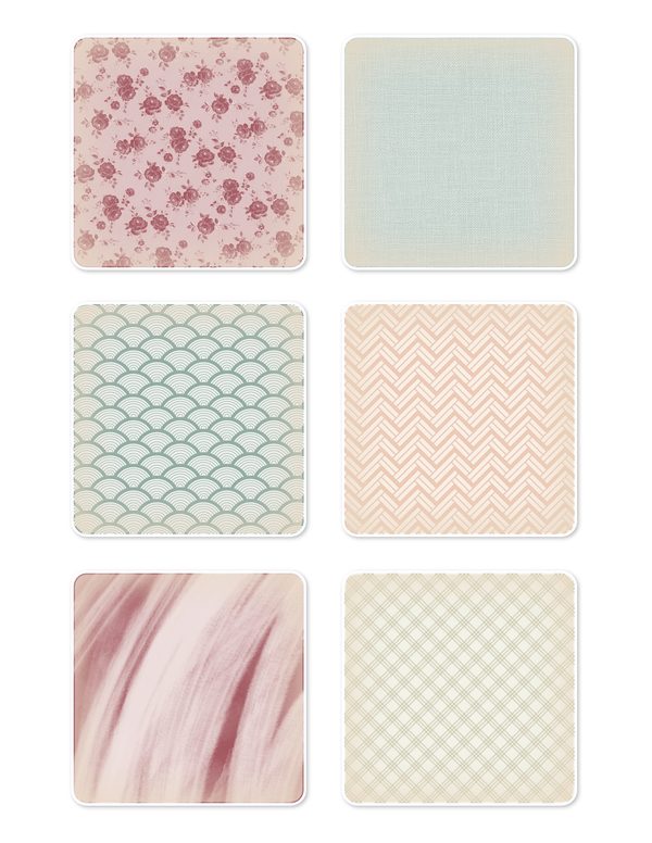 Ephemera Kit: 93 Printable Cards, Tags and Word Strips - Crimson Peonies - Commercial Use — image 29