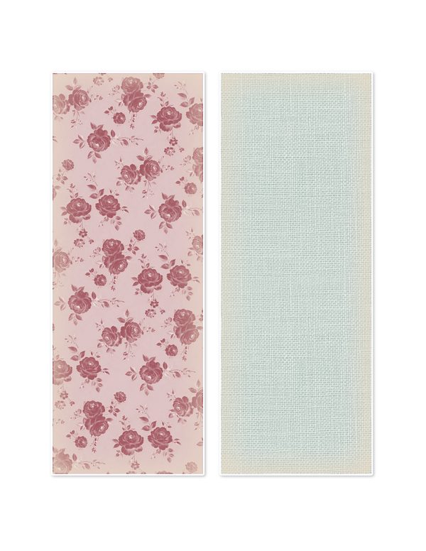 Ephemera Kit: 93 Printable Cards, Tags and Word Strips - Crimson Peonies - Commercial Use — image 37