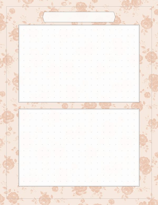 Art Journal and Planner Kit: 101 Printable Pages - Crimson Peonies - Commercial Use — image 55