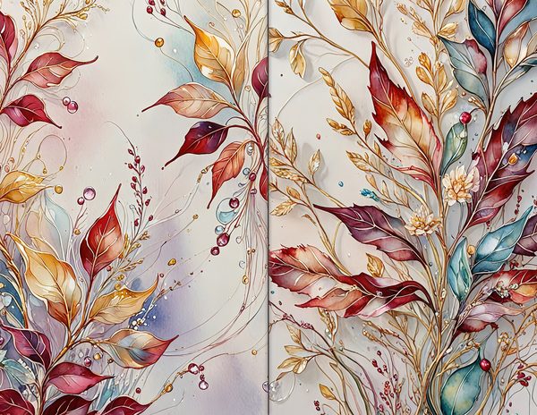 Journal Spreads: 60 Open Book Planner Pages - Golden Autumn - Commercial Use — image 20