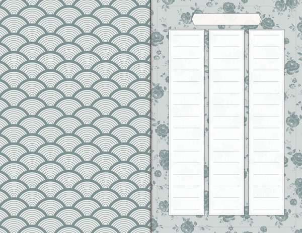 Journal Spreads: 60 Open Book Planner Pages - Golden Autumn - Commercial Use — image 31