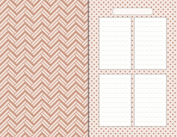 Journal Spreads: 60 Open Book Planner Pages - Golden Autumn - Commercial Use — image 35